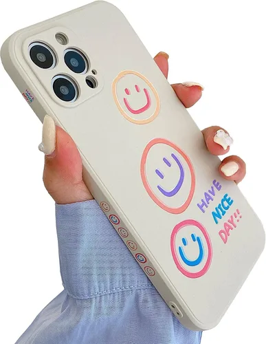 Vista 40 de Bonita funda divertida para teléfono compatible con iPhone 11, fundas femeninas de silicona líquida, goma de gel suave de dibujos animados, forro