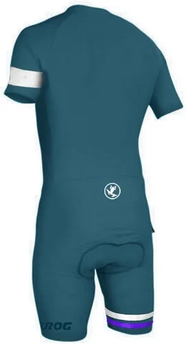 Vista 60 de UGLY FROG Traje de triatlón para hombre de manga corta Jersey de piernas cortas Skinsuit Tri Kit Ciclismo Skinsuit Team Bike Ropa