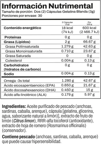 Vista 2 de Nordic Naturals, Ultimate Omega 1280 Mg, 60