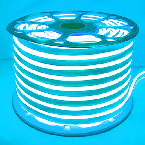 Vista 12 de Neon LED Strip Lights, Double-Side Lighting 3.3FT AC 110V-130V Super Bright Rope Light Sign String Waterproof for Outdoor Commercial Lighting
