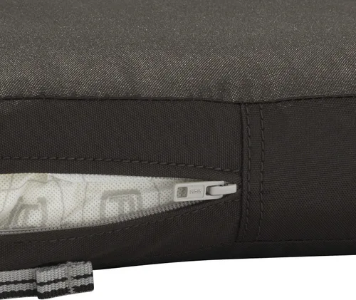 Vista 7 de Classic Accessories Ravenna - Funda de cojín de respaldo de patio resistente al agua, 25 x 22 x 4 pulgadas, color espresso