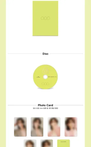 Vista 2 de ONLYONEOF undergrOund idOl #2 KB KYUBIN 60p PhotoBook+1p PhotoCard+Tracking Sealed
