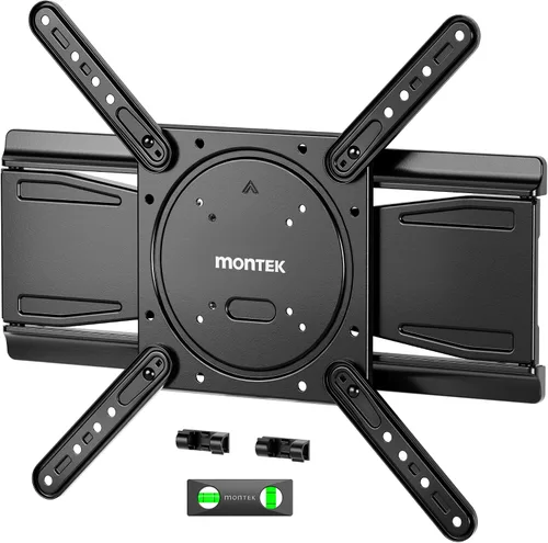 Vista 11 de monTEK 1.1" Ultra Slim Full Motion TV Wall Mount for 23-43 Inch TVs