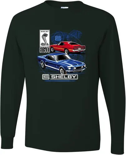 Vista 8 de Shelby GT 500 Cobra - Mangas largas oficiales para hombre
