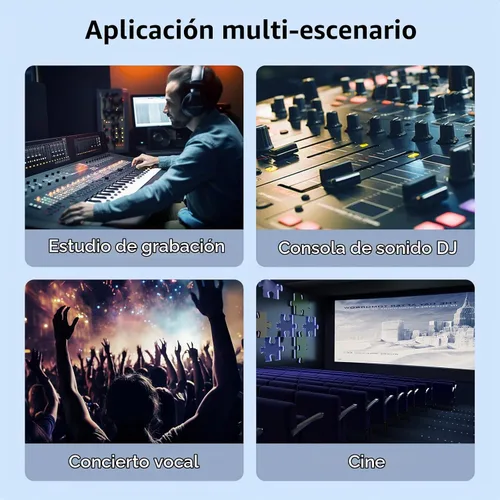 Vista 7 de Cable de interconexión equilibrado TRS a XLR 3M Pro de 1/4 de pulgada, XLR hembra a 1/4 de pulgada (0.250 in), adaptador de convertidor de audio
