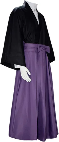 Vista 3 de TMSREBU Yugi Tsukasa - Disfraz de cosplay kimono, carnaval, fiesta, uniforme completo