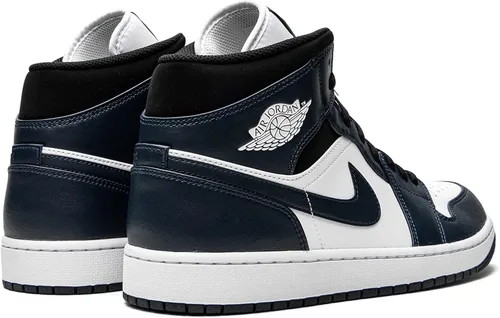 Vista 3 de NIKE Zapatillas de baloncesto para hombre, negro, blanco, azul marino (Armory NavyWhiteBlack)