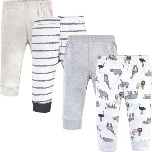 Vista 4 de Hudson Baby - Pantalones y leggings unisex de algodón para bebé 2-Rosa Negro