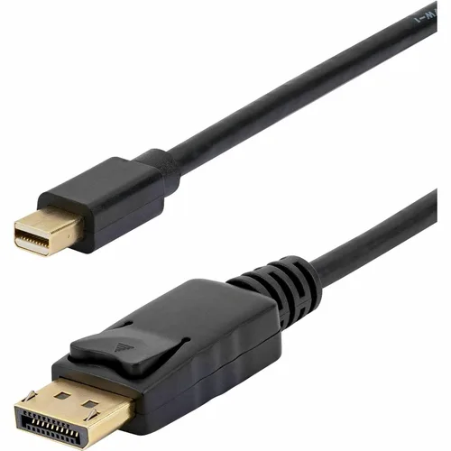 Vista 4 de StarTech - Cable Mini DisplayPort a DisplayPort 1.2 de 3 pies (MDP2DPMM1MW)