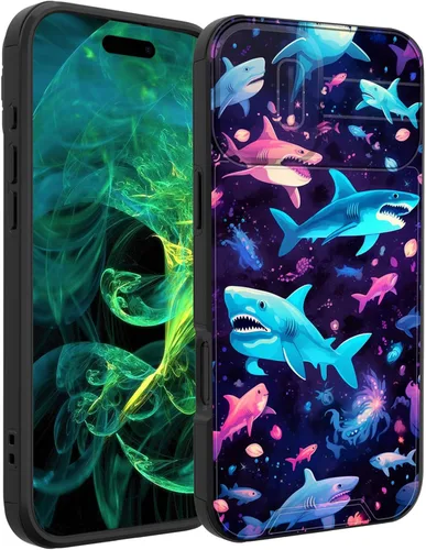 Vista 76 de Funda para iPhone Air con cubierta para cámara deslizante, resistente de doble capa, híbrida, a prueba de golpes, funda protectora resistente