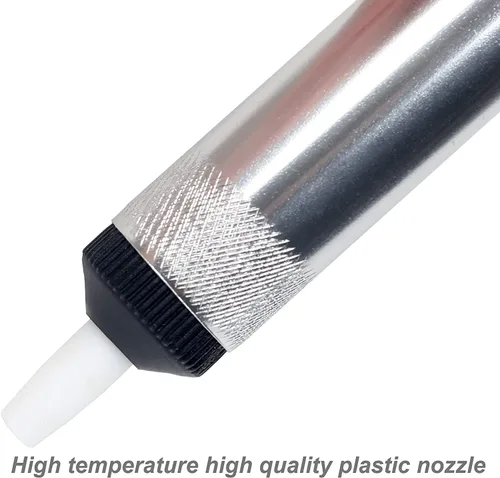 Vista 3 de Envistia Herramienta de desoldadura: mango de aluminio, calefacción de cerámica, azul, eléctrico con cable, estilo de utilidad, reparación