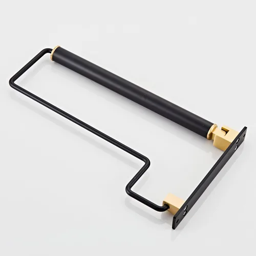 Vista 9 de Perchero Plegable para Ropa con Secador de Pared Negro Organizador de Ropa Montado en la Pared para Almacenamiento de Armario de la Lavandería