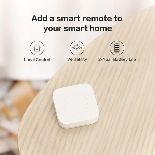 Vista 9 de Aqara Mini interruptor inalámbrico y enchufe Samrt con monitoreo de energía, requiere Aqara Hub, conexión Zigbee, botón inteligente