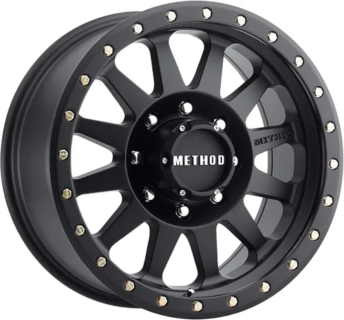 Vista 4 de Method Race Wheels 304 Double Standard Maquinado/Capa Transparente 16x8 pulgadas, 6x5.5 pulgadas, desplazamiento de 0mm, espacio posterior de 4.5