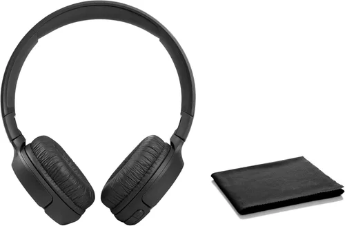 Vista 2 de JBL Tune 510BT: Auriculares inalámbricos Bluetooth sobre la oreja con sonido Purebass - con paño de limpieza - Negro