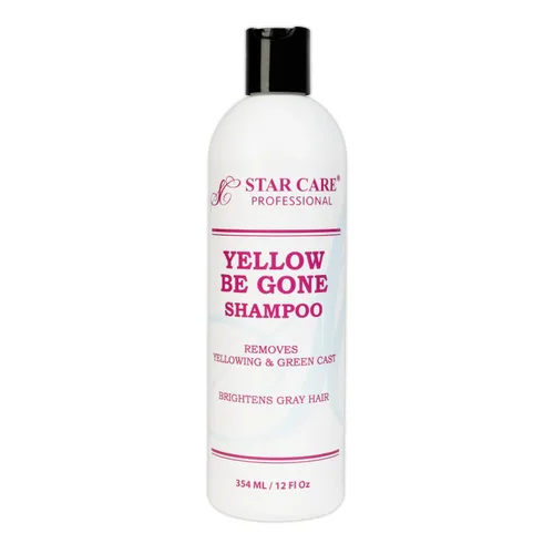 Vista 8 de Champú Yellow Be Gone de 4 onzas / 4.0 fl oz (paquete de 1) neutralizador aclarante de cobrizo para cabello decolorado, rubio, gris y resaltado
