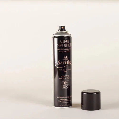 Vista 4 de Saphir Medaille d'Or Super Invulner - Spray impermeable para todos los zapatos y botas de piel, protector de zapatos - Neutral