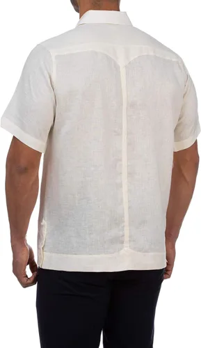 Vista 3 de Manchester Camisa Guayabera de hombre de manga corta Regular Fit