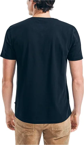 Vista 3 de Nautica Camiseta con cuello en V con logotipo de clase J para hombre