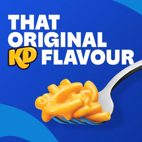 Vista 4 de KD Kraft Dinner - Macarrones y queso originales, 7.94 oz {Importados de Canadá}
