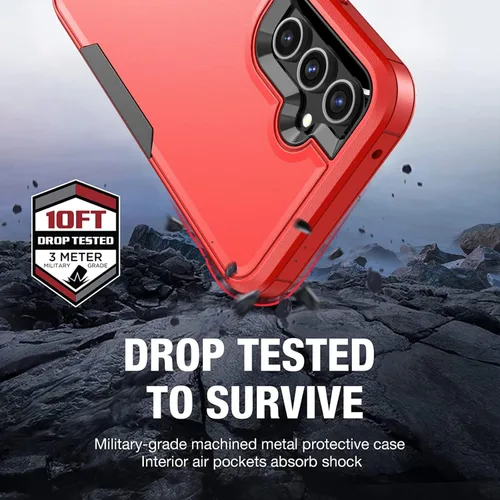 Vista 6 de Funda para Samsung Galaxy A54 5G, [protección contra caídas de grado militar de 10 pies] [protector de pantalla] a prueba de golpes para Galaxy A54