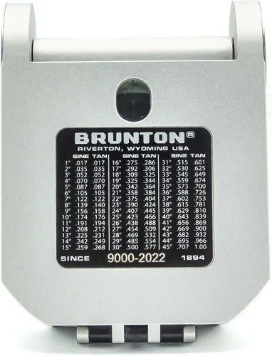 Vista 3 de Brunton GeoTM Transit, Azimut (0-360°) – Tránsito geológico profesional de bolsillo con clínómetro