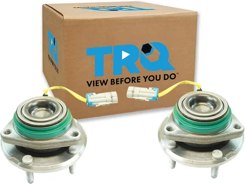 Vista 147 de Conjunto de rodamiento de rueda delantera de 2 piezas y buje TRQ Compatible con Pontiac Solstice 2006-2009 Saturn Sky 2007-2010