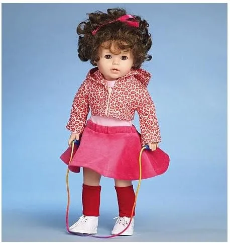 Vista 5 de McCall's Patterns M6006 Ropa para muñeca de 18 pulgadas, talla única