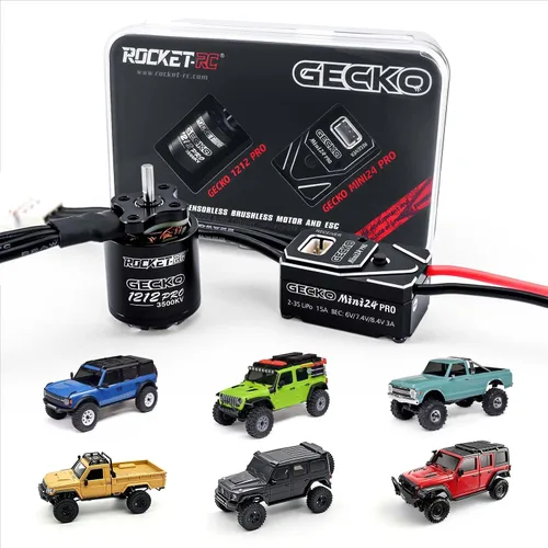 Vista 8 de Surpass Hobby 1212 3500KV Motor sin escobillas con 25A sin escobillas Esc Combo para 1/30 Axial SCX30