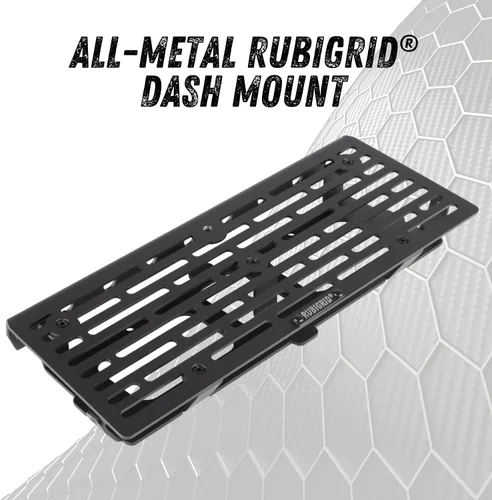 Vista 2 de Bulletpoint RubiGrid Soporte de Teléfono de Metal con Montaje para Tablero, Montaje Multi-Dispositivo Compatible con Ford Super Duty 2023+