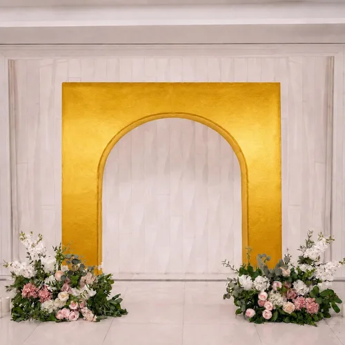 Vista 8 de Efavormart - Funda de arco de boda de elastano negro para soporte de arco de triunfo, cubierta elástica para telón de fondo con marco de globos, 7