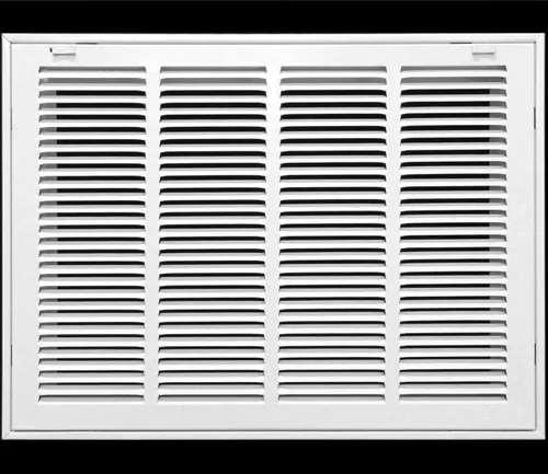 Vista 32 de HVAC Premium Rejilla de Filtro de Aire de Retorno de Acero con Apertura de Conducto de 8 x 6, para Filtro de 1 pulgada, Puerta Extraíble, Rejilla