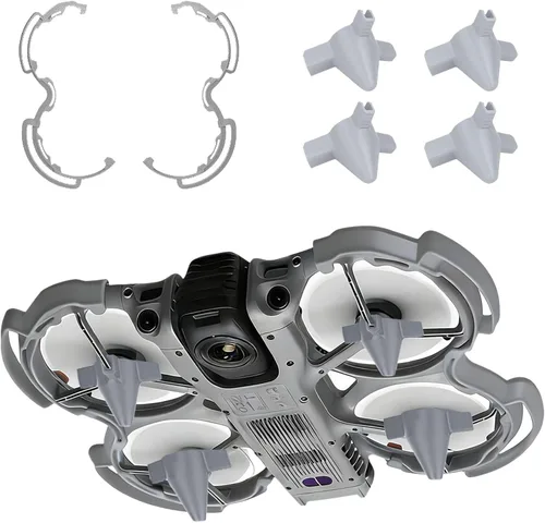 Vista 9 de Juego de protección anticolisión 2 en 1 para DJI AVATA 360, protector de hélice y tren de aterrizaje, accesorios para drones para DJI Avata 360