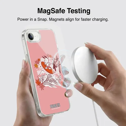 Vista 348 de Carcasa de gel para iPhone 7 Plus/iPhone 8 Plus, diseño de Snoopy Oriental de Peanuts, Badges