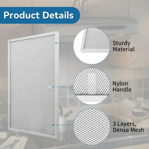 Vista 11 de BPS1FA36 - Filtro de aluminio para campana extractora de 11-3/4 x 17-1/4 x 3/8 pulgadas, compatible con Broan QS1 de 36 pulgadas y NuTone Allure 36
