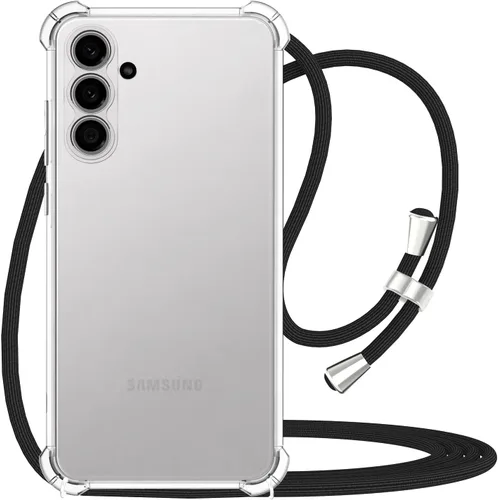 Vista 24 de para Google Pixel 6a Funda con Correa Ajustable para Cuello, Hombro y Cruzada Transparente Funda Móvil Duradera, Suave y delgada de Ajuste Perfecto