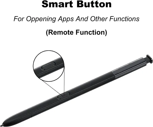 Vista 3 de Galaxy Note 9 - Lápiz capacitivo con función Bluetooth Note 9, repuesto para Samsung Galaxy Note 9 N960, todas las versiones S Pen (negro medianoche)