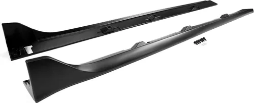 Vista 9 de KUAFU Extensión de Falda Lateral de Repuesto Compatible con Honda Civic 2016-2021 de 4 Puertas Sedán (Incluyendo Modelo Si) Estilo Type-R Protector
