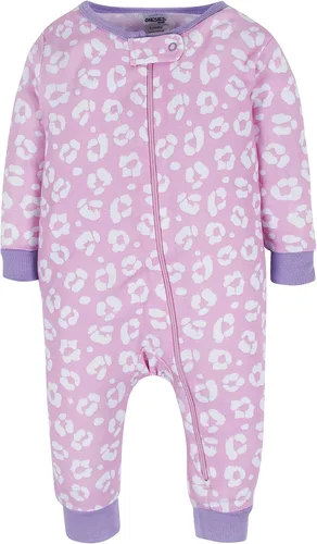 Vista 5 de Pijama de algodón de una pieza de ajuste cómodo para niñas