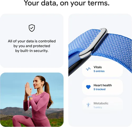 Vista 7 de Fitbit Google Air - Screenless Activity Tracker - Berry