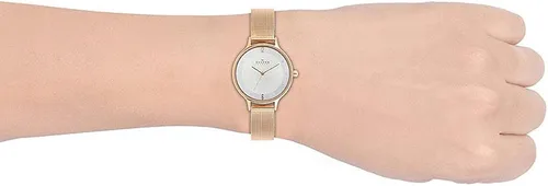 Vista 10 de Skagen Anita - Reloj casual de malla de acero de cuarzo para mujer