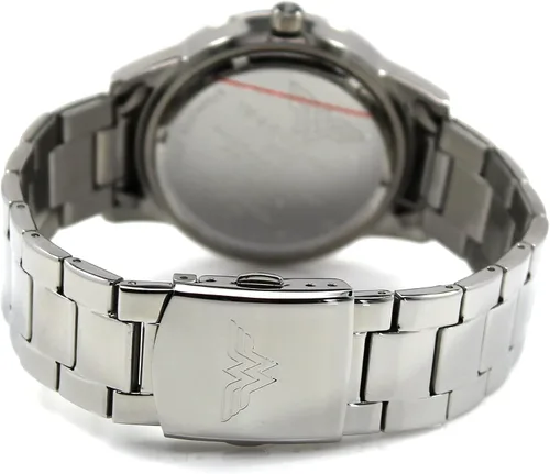 Vista 8 de Wonder Woman de la "justicia Silver-tone Watch (wow8062)