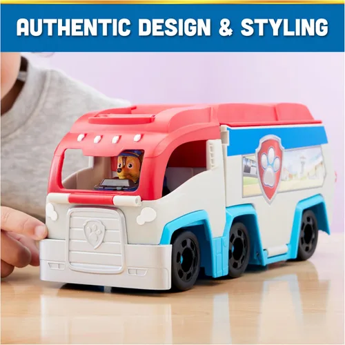 Vista 3 de PAW Patrol Pup Squad Patroller Transformando Vehículo del Equipo y Chase