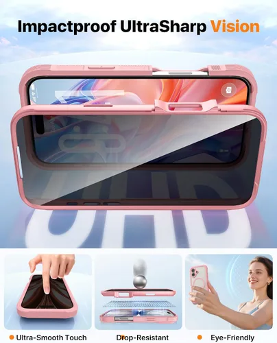 Vista 938 de DIACLARA - Funda transparente compatible con iPhone XR 6.1 pulgadas 2018