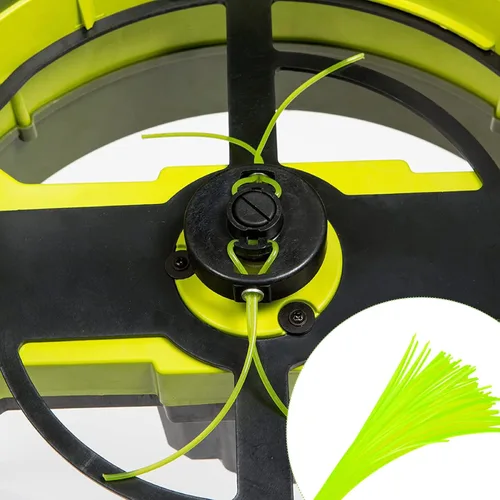 Vista 6 de Línea de repuesto Flex-Line - Trituradora eléctrica de hojas con cable de 13 amperios compatible con Sun Joe SDJ616 SDJ616L