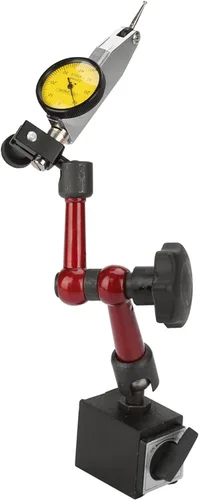 Vista 9 de Maxmartt Indicador de prueba de dial, soporte de base de soporte magnético flexible y fuerte + indicador de prueba de dial de palanca