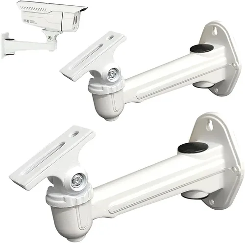 Vista 4 de Soporte universal para cámara de seguridad CCTV, soporte para cámara IP, soporte para panel solar, aleación de aluminio para interiores