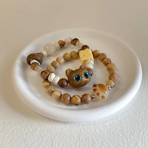 Vista 2 de Pulseras Y2k Y2k, accesorios estéticos, accesorios estéticos, pulsera estética Y2k para mujer, material de preparación