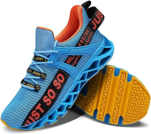 Vista 7 de UMYOGO Tenis deportivos para hombre, tenis para correr, tenis de moda