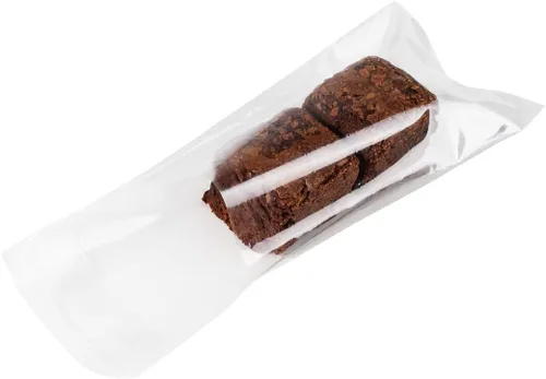 Vista 18 de Restaurantware -Bolsas de golosinas de 4 x 3 pulgadas, 100 bolsas para galletas para microondas - Diseño de labios y cinta, resistente al calor